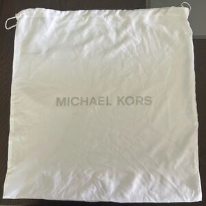 Michael Kors White Dust Bag. Lightly Used